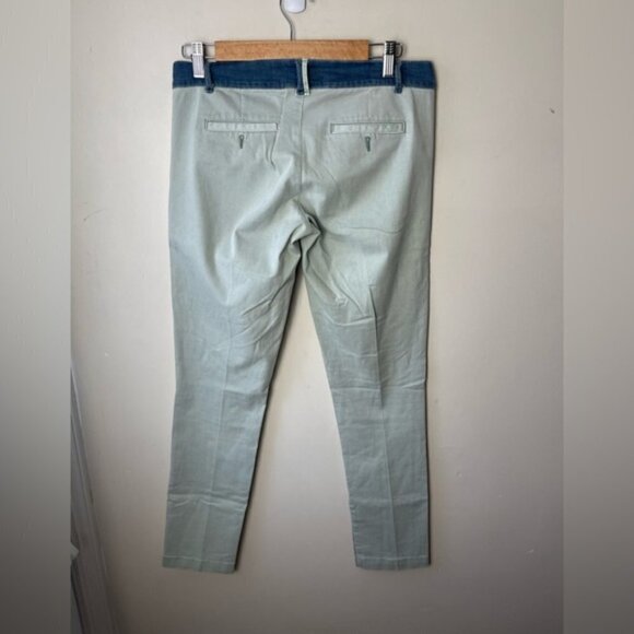 ANTHROPOLOGIE HYPHEN LACE MINT GREEN CHINOS by PILCRO 26 - Picture 7 of 16